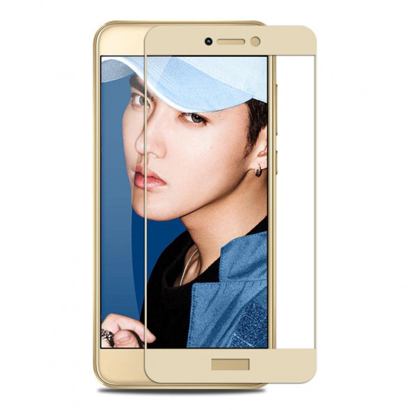 Защитное стекло 3D для Huawei Honor 8 lite (золото)