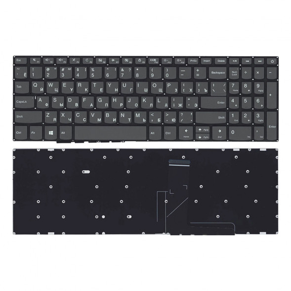 Клавиатура для ноутбука Lenovo IdeaPad 320-15ABR, 520-15IBK (Черная)