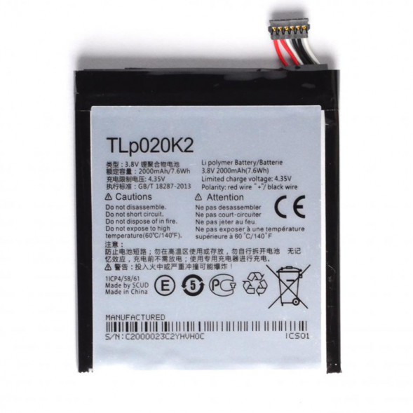 Аккумулятор для Alcatel 6039Y IDOL 3 (4,7&#039;&#039;) (Tlp020K2/TLp020KJ) (VIXION)