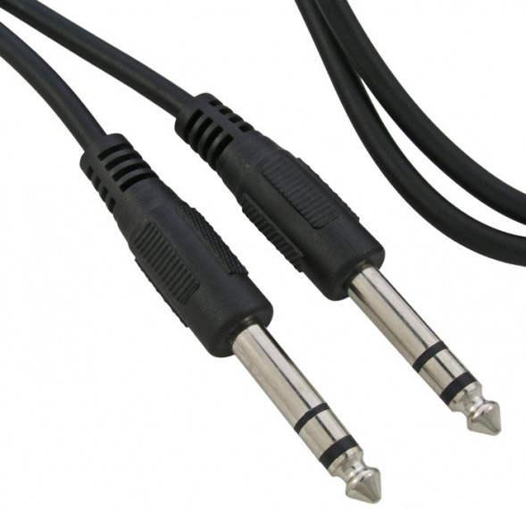 FC-A-6.3 stereo 1.8m Кабель переходник 6.3 Jack