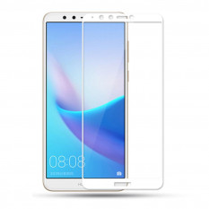 3D Защитное стекло для Huawei Y9 (2018) (белое)