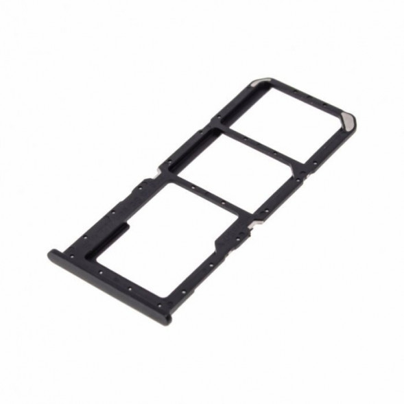Держатель сим карты SIM лоток для OPPO A53 (Черный)