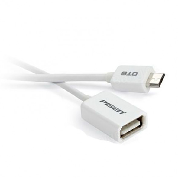 Кабель OTG USB - micro USB (Pisen)