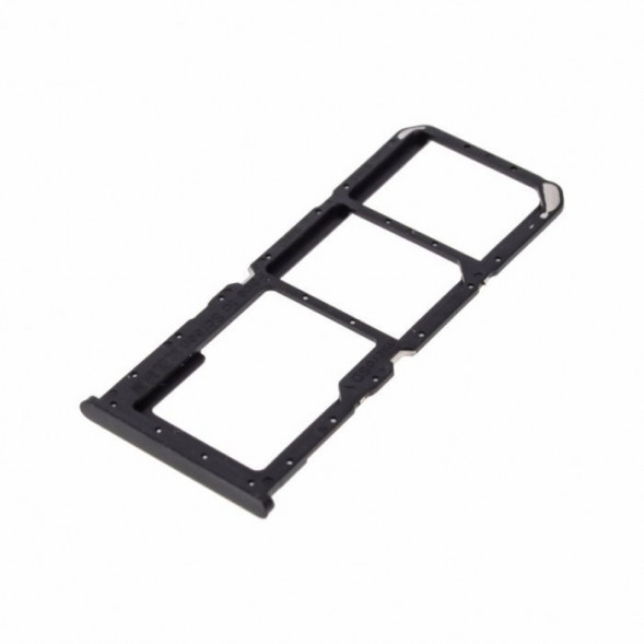 Держатель сим карты SIM лоток для OPPO A54 4G, A16 (Черный)