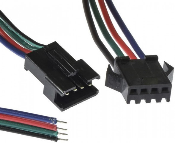 SM connector F/M 4P*150mm провод соединительный