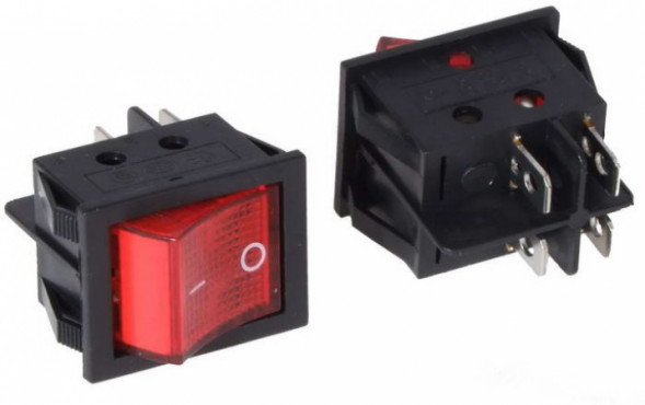 IRS-201-6C ON-OFF Переключатель (рокерный) серии IRS-200-6С