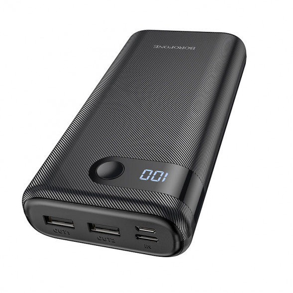 Borofone BT35A Smart force внешний аккумулятор 20000mAh (черный)
