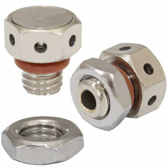 Клапаны выравнивания давления M5X0.8 Brass/Steel nut