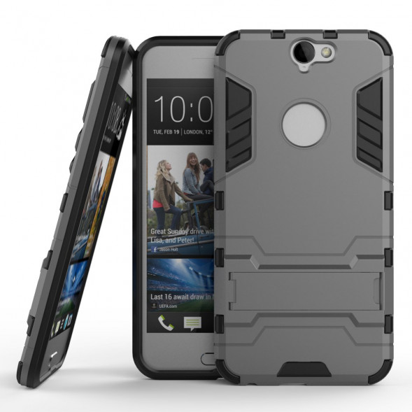 Габридный чехол накладка для HTC One A9 (Серый)