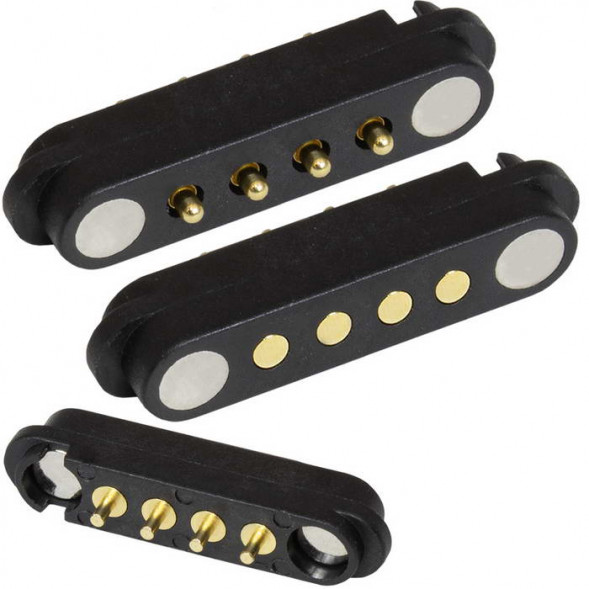 Разъем Pogo 4pin 01 MF