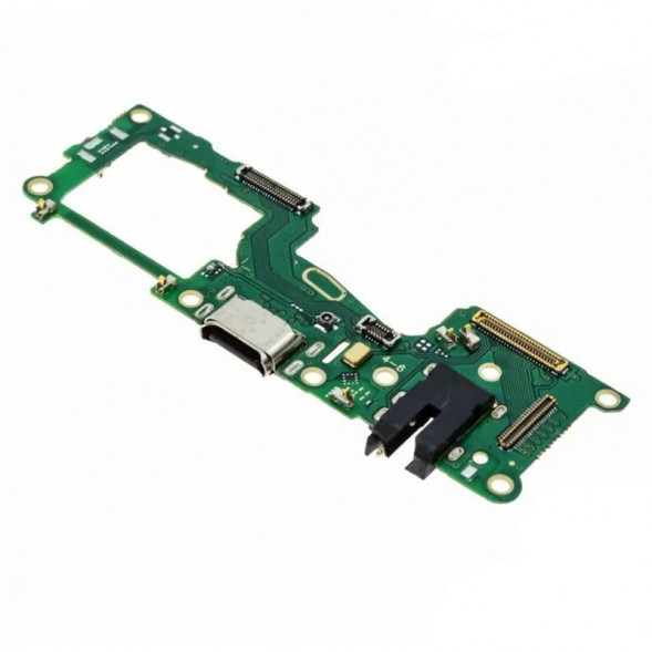 Шлейф для OPPO A74 4G плата на разъем зарядки, гарнитуры, микрофон