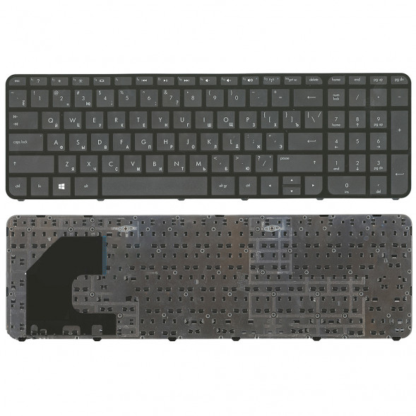 Клавиатура для ноутбука HP Pavilion SleekBook 15 (черная с рамкой) 007702