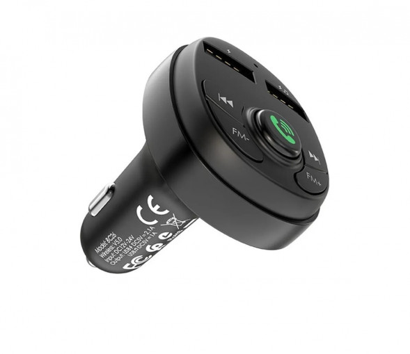 Borofone BC26 Автомобильный FM-модулятор, громкая связь Bluetooth
