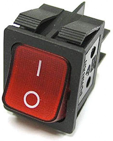 IRS-202-8C ON-ON Переключатель клавишный (рокерный)