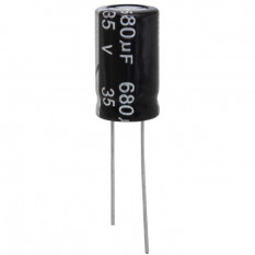 Конденсатор 680 UF 35V 105*C 10*17 (JWCO)