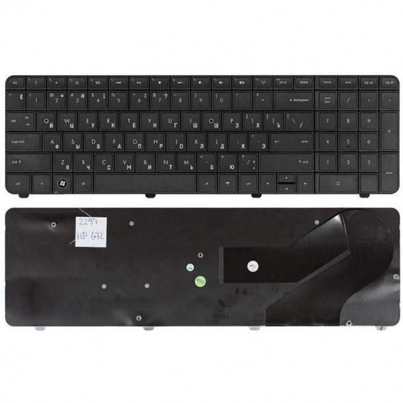 Клавиатура для ноутбука HP Compaq Presario CQ72 G72 (черная) 002297