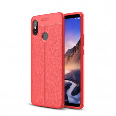 Чехол-накладка Carbon Fibre для Xiaomi Mi Max 3 (красный)