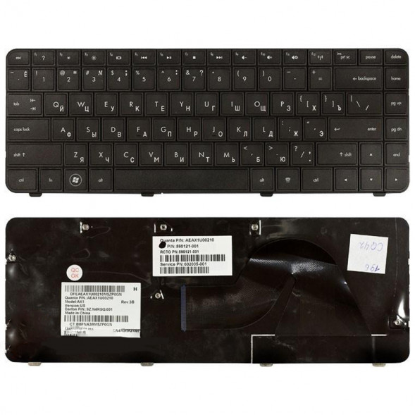 Клавиатура для ноутбука HP Compaq CQ42 G42 (черная) 000196