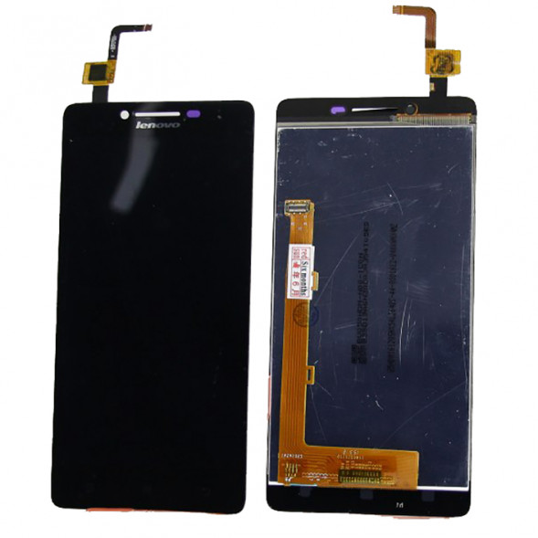 Дисплей для Lenovo A6010 в сборе с тачскрином (Черный)
