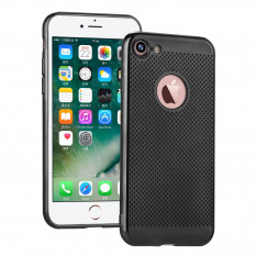 Перфорированный чехол на iPhone 7, iPhone 8 (черный)