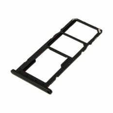Контейнер SIM лоток для Samsung A035 Galaxy A03 (Черный)