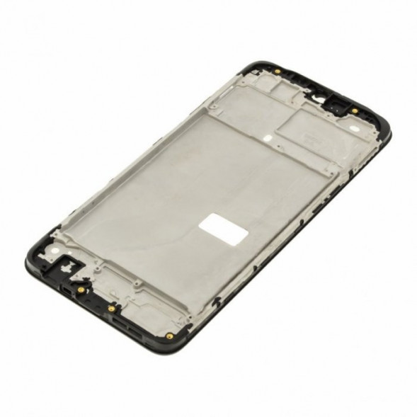 Рамка дисплея для OPPO A5s средняя часть корпуса (черная)