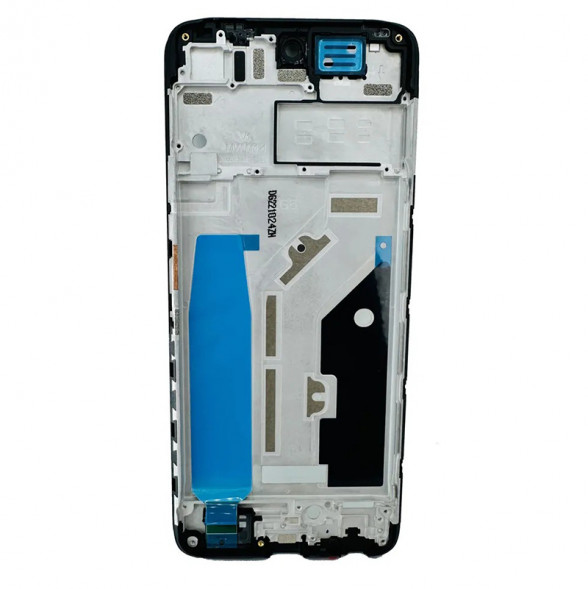 Рамка дисплея для Tecno Pova Neo 2 средняя часть корпуса (черная)