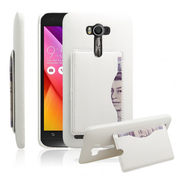 Чехол с подставкой для Asus Zenfone 2 Laser ZE500KL (Белый)