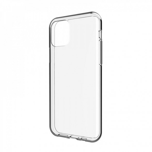 Силиконовый чехол для iPhone 12 Pro / iPhone 12 (Прозрачный)