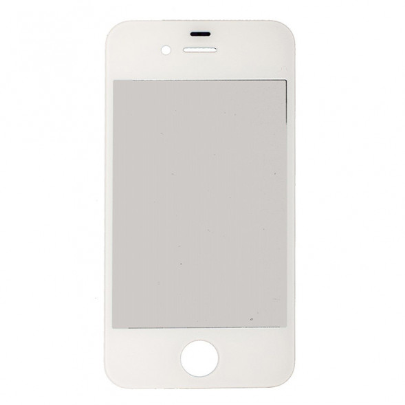 Стекло для iPhone 4 (Белое)