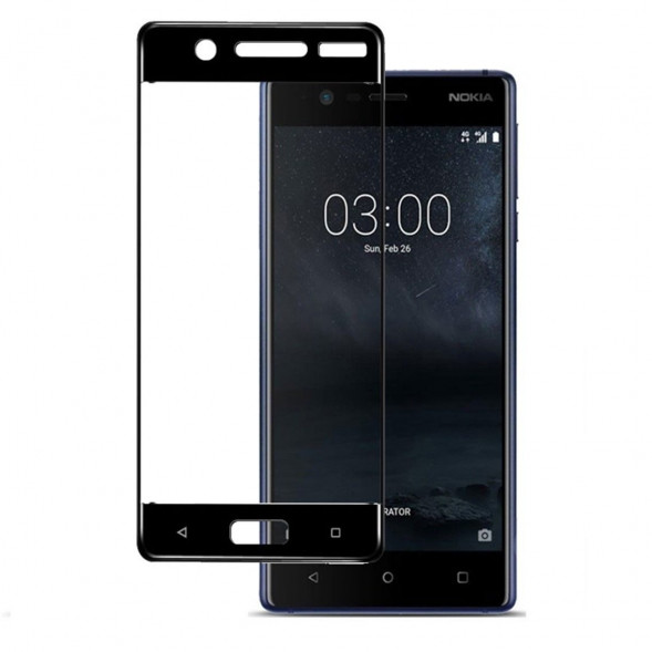 3D Защитное стекло для Nokia 5 (черный)
