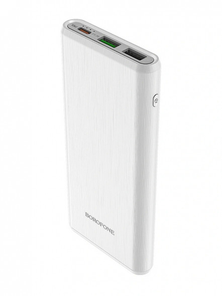 Внешний аккумулятор Borofone BT30 Dynamic PD+QC3.0 mobile power bank (10000mAh) (белый)