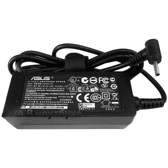 Блок питания (зарядка) для нетбуков Asus 19V 2.1A 2.5x0.7 40W
