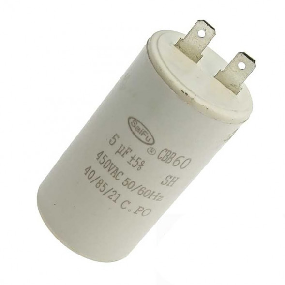 CBB60 5uF 450V (SAIFU) Конденсатор пусковой