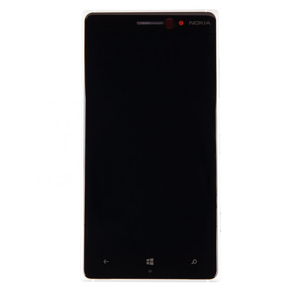 Дисплей Nokia 830 (RM-984) с тачскрином (Серебро)