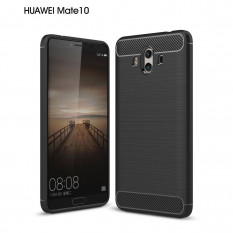 Чехол Carbon Fibre для Huawei Mate 10 (черный)