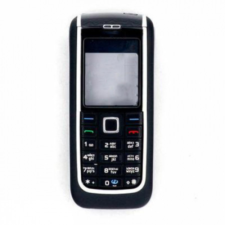 Корпус Nokia 6151 с клавиатурой (черный)