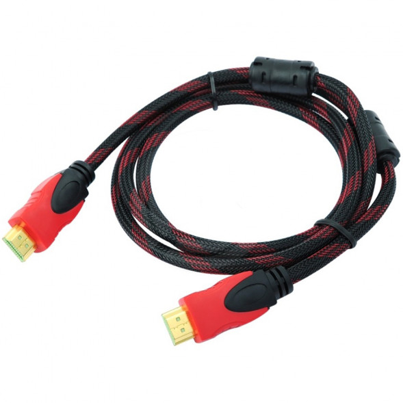 Кабель CAB38 HDMI (M) - HDMI (M) 1.5 метра (черный-красный)