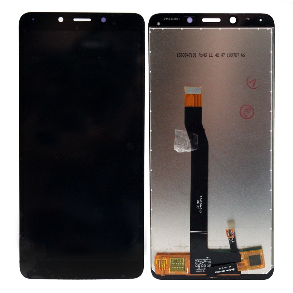 Дисплей Xiaomi Redmi 6, 6A в сборе с тачскрином (черный)