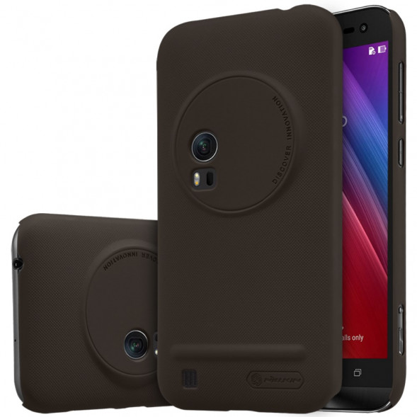 Чехол накладка Nillkin для Asus Zenfone Zoom ZX551ML ZX550 (Коричневый)