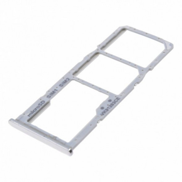Контейнер SIM лоток для Samsung A515F, A715F Galay A5, A71 (Белый)