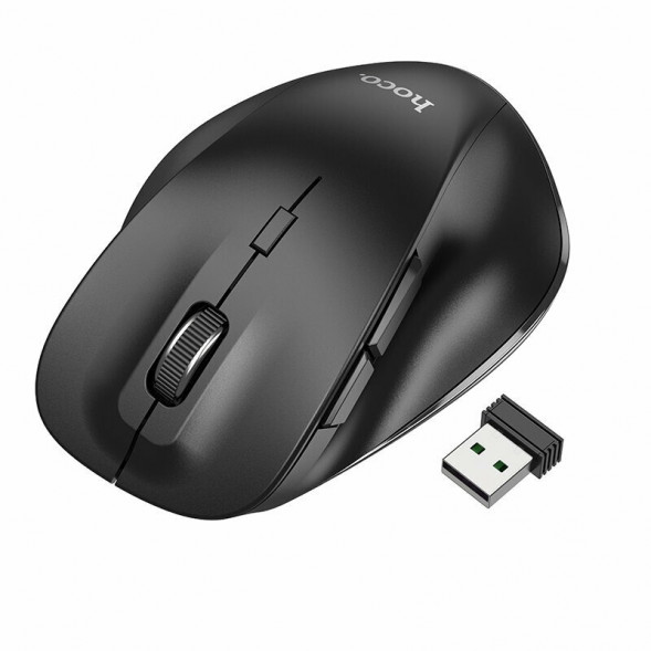 Мышь беспроводная HOCO GM24 Mystic Bluetooth 2.4 Гц, 6 кнопок (черная)