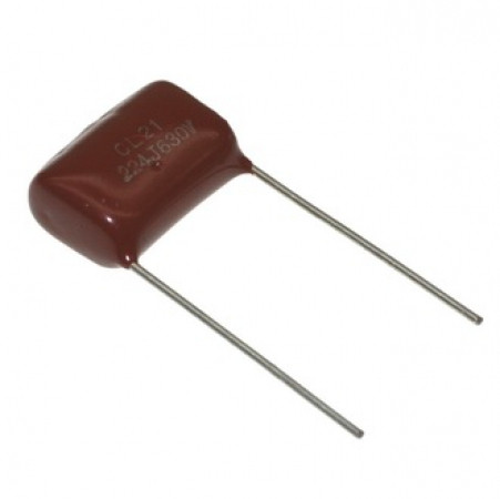 0.22uf 630v 10% CL21 Конденсатор металлоплёночный CBB22