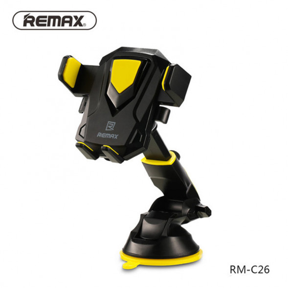 Автомобильный держатель Remax Transformer RM-C26 для телефона (желтый)