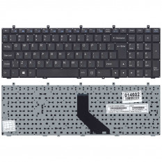 Клавиатура для ноутбука DNS 0170720 Clevo W350 w370 (черная) (большой ENTER) 014602
