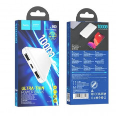 Внешний аккумулятор Power bank HOCO J100 10000 mAh (белый)