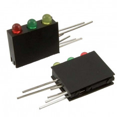 Светодиодная лампочка в корпусе 3mm*3 1.5-5v 4Lm YRG 15