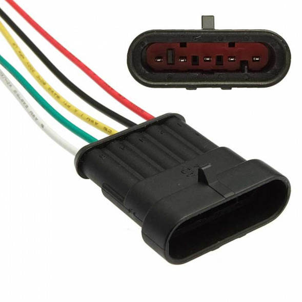 Соединитель автом. DJ7051-1..5-11 (18AWG 200mm)