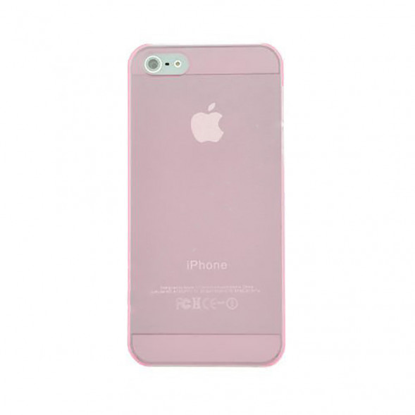 Ультра-тонкий чехол для iPhone 5, 5S (Розовый)