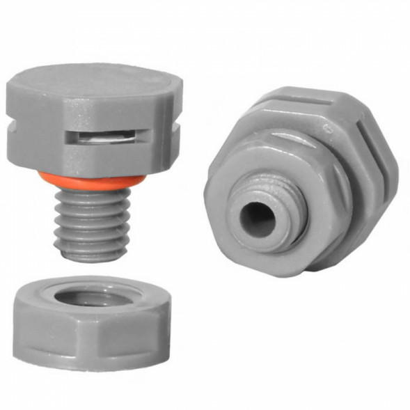 Клапаны выравнивания давления M8X1.25 PA66 GREY